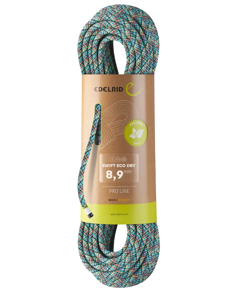 Edelrid Heron Pro Dry 9,8mm Climbing Rope 70m - Single Rope