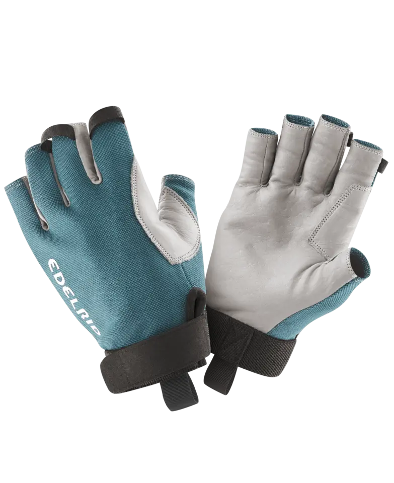 Guanti Da Lavoro EDELRID Open II Unisex - In Pelle Per Arrampicata E Lavori Di Fatica - Foto 4