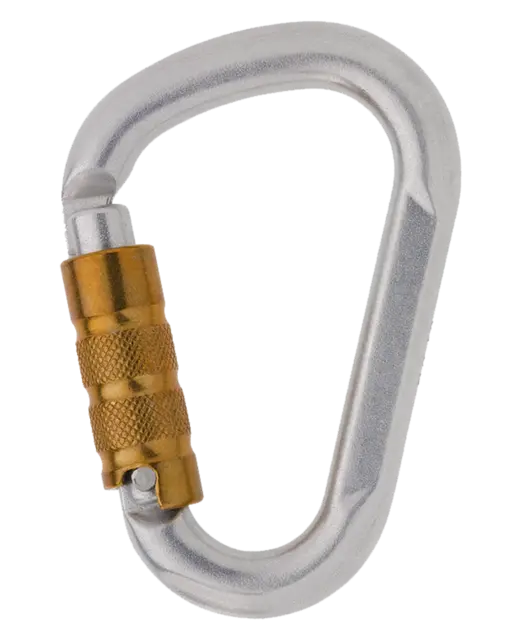 Edelrid Oval Power 2500 Triple Carabiner Hook for Climbing, Rope