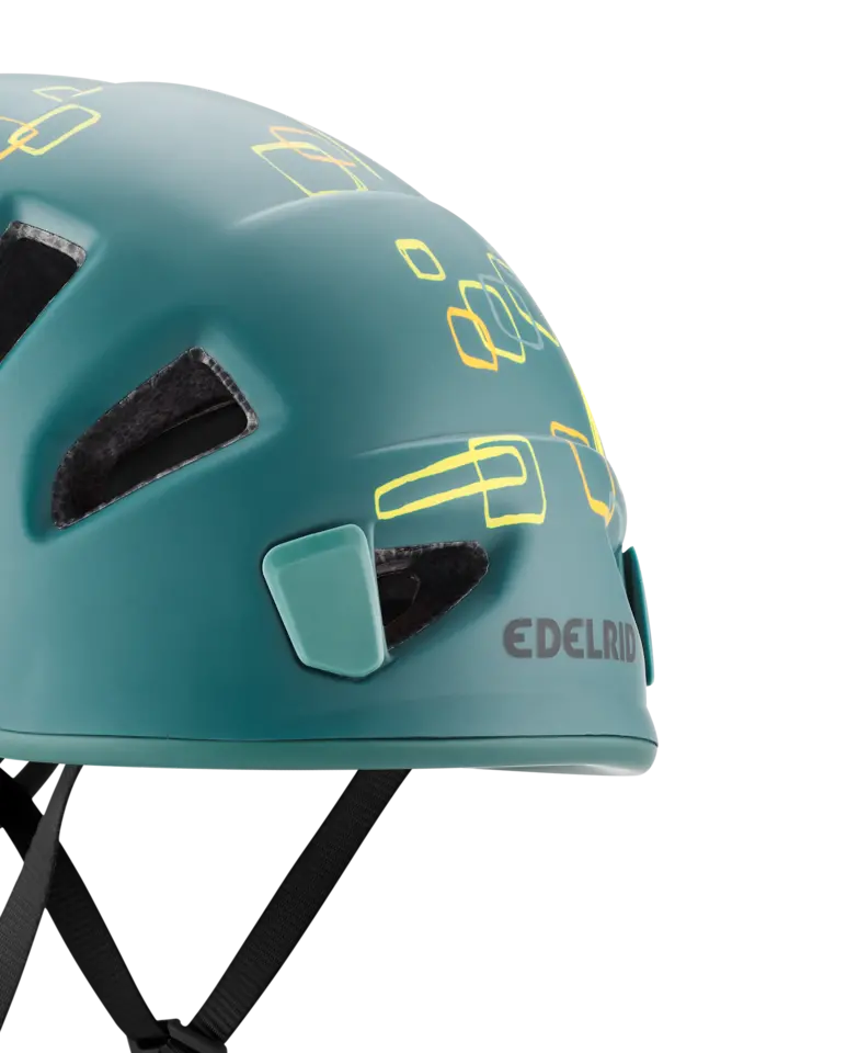 EDELRID Casco de Escalada Infantil Shield II - Sahara/Oasis