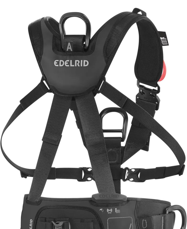 VERTIC TRIPLE LOCK BLACK | full body harness | EDELRID