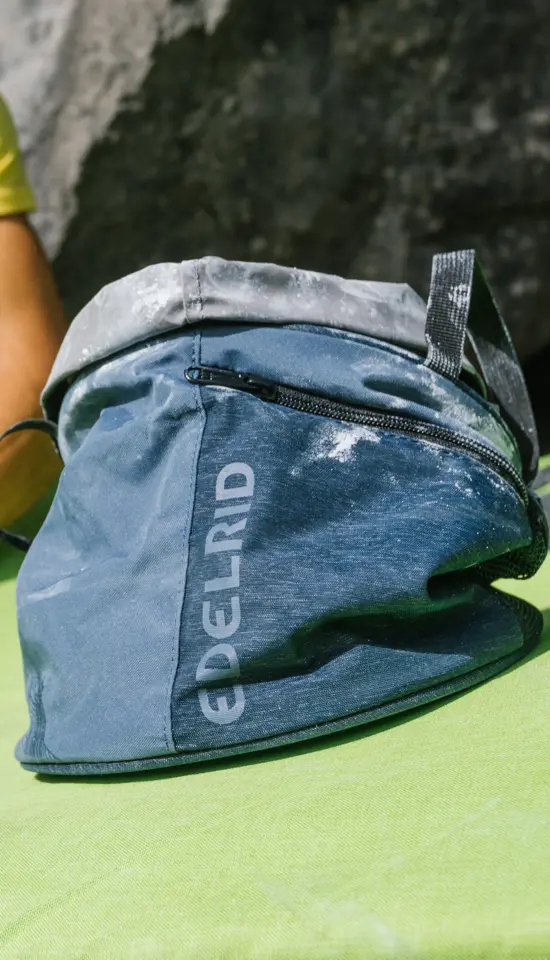 Edelrid Splitter Twist Chalk Bag - Granita