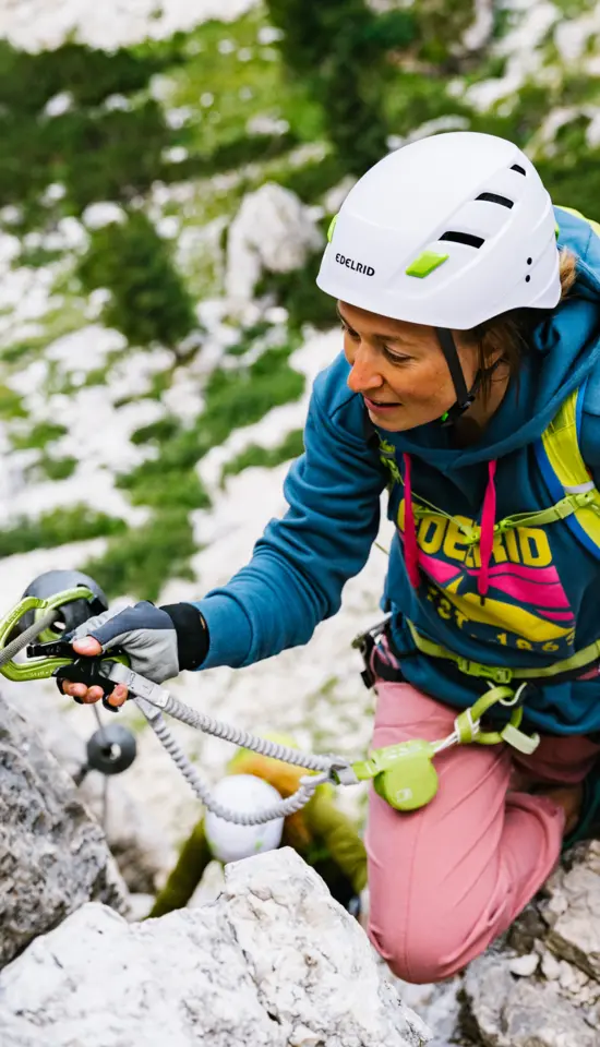 ▷ Set vía ferrata Edelrid Cable Comfort VI, sostenible ♻️