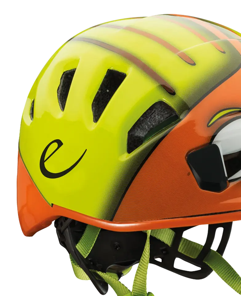 EDELRID Casco de Escalada Infantil Shield II - Sahara/Oasis