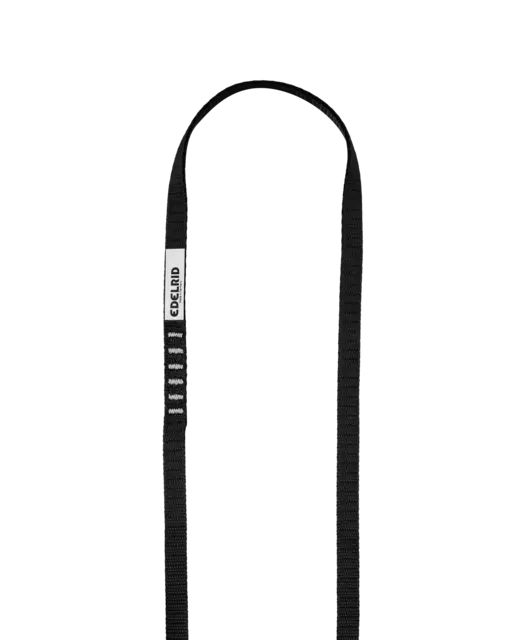 Edelrid, Bandschlinge 16mm, 120cm, grün mit schwarz, VerticalSHOP